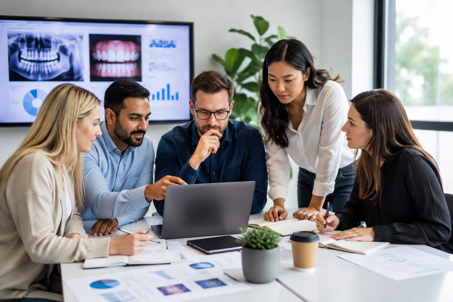 Specialized dental SEO team building a clinical strategy