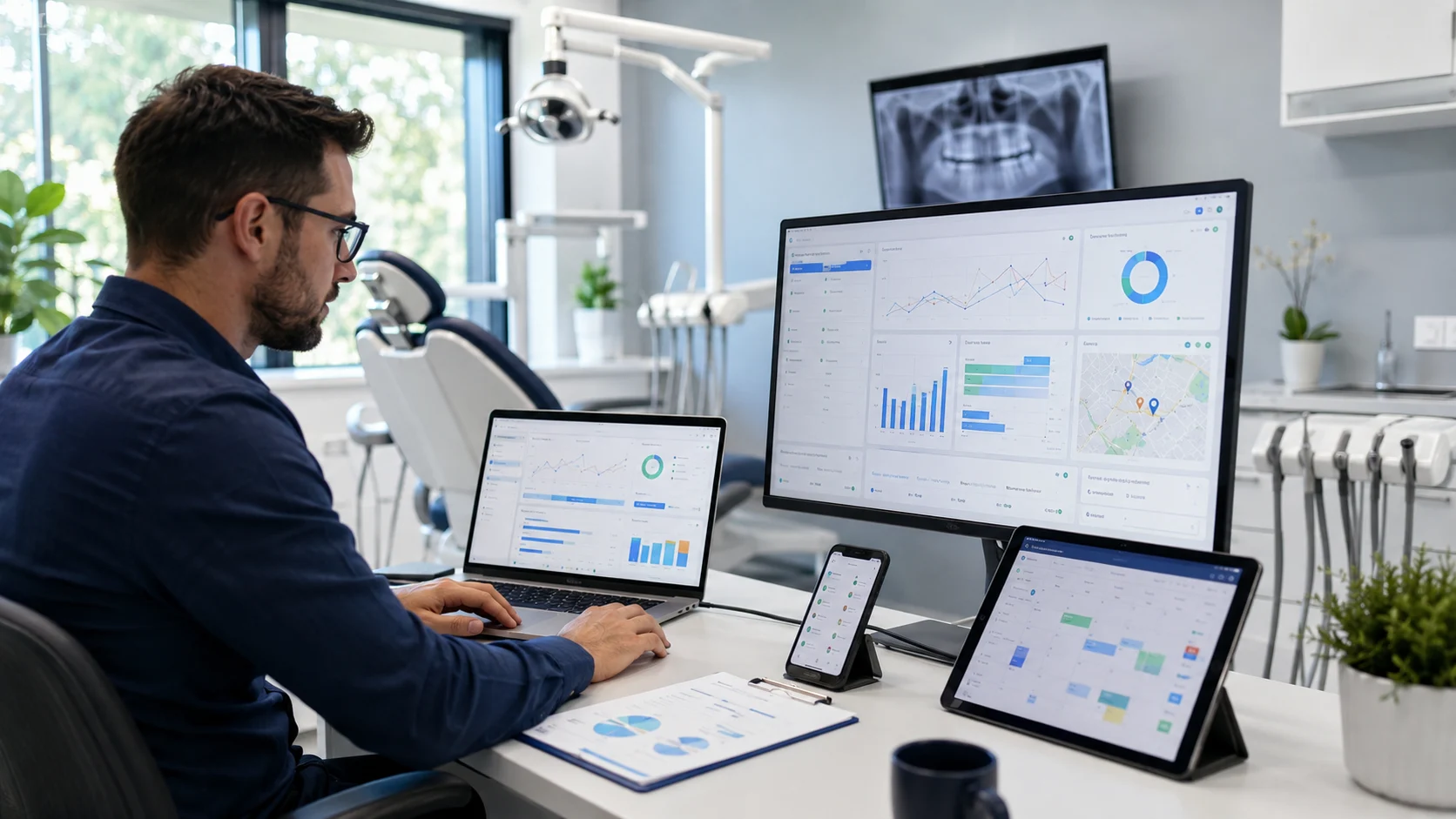 Technical developer integrating Google products for dental clinic